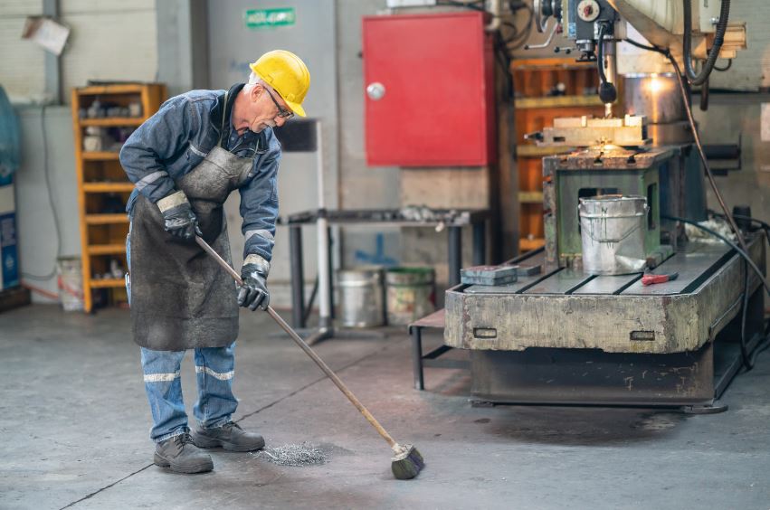 Desafios e soluções de limpeza industrial para espaços grandes